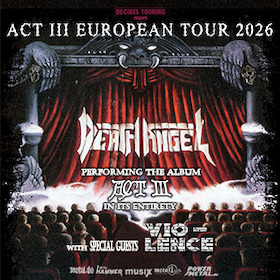 Bild: Death Angel - Act III European Tour 2026