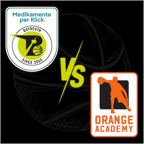 Bild: Medikamente per Klick Bayreuth vs. OrangeAcademy