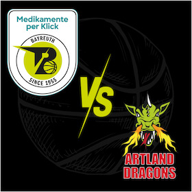 Bild: Medikamente per Klick Bayreuth vs. Artland Dragons