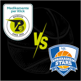 Bild: Medikamente per Klick Bayreuth vs. VfL SparkassenStars Bochum