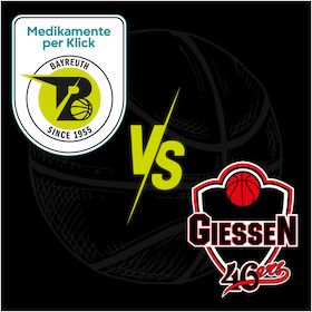 Bild: Medikamente per Klick Bayreuth vs. GIESSEN 46ers