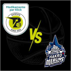 Bild: Medikamente per Klick Bayreuth vs. HAKRO Merlins Crailsheim