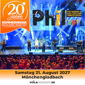 Bild: PHIL – THE GENESIS & PHIL COLLINS TRIBUTE SHOW