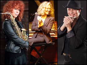 Bild: Kat Baloun & Nina T.Davis meets Tina Tandler "Ladies Blues Night"