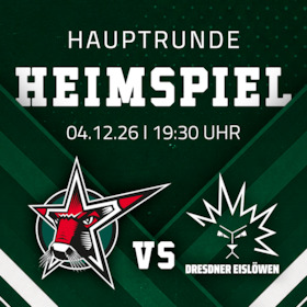 Bild: Starbulls Rosenheim - Dresdner Eislöwen