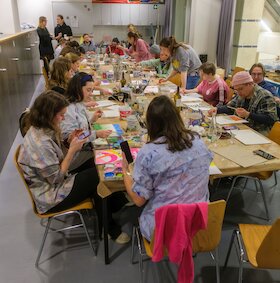 Bild: Drink & Draw  im Germanischen Nationalmuseum