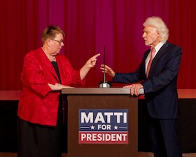 Bild: Hittfelder Speeldeel - Matti for President
