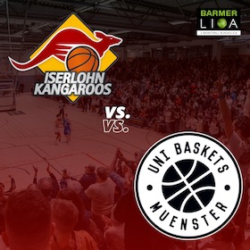 Bild: Iserlohn Kangaroos vs. Uni Baskets Münster