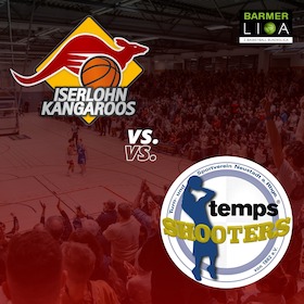 Bild: Iserlohn Kangaroos vs. TSV Neustadt temps Shooters