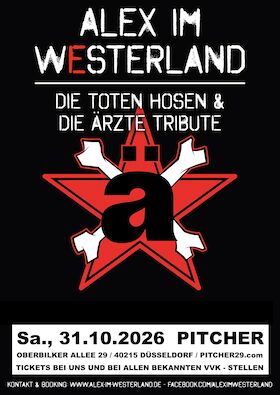 Bild: ALEX IM WESTERLAND covern DIE ÄRZTE & DIE TOTEN HOSEN