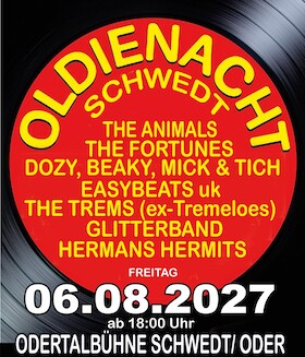 Bild: Oldienacht Schwedt/Oder - Die Originalbands  der 60er und 70er Jahre