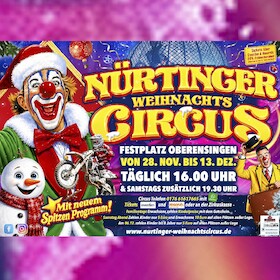 Bild: Nürtinger Weihnachtscircus 2026 - Nürtinger Weihnachtscircus 2026