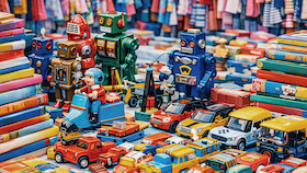 Bild: Flohmarkt für Kinderkleidung und Spielsachen - Aufbau ab 14.00 Uhr