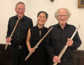 Bild: Kaufhaus-Serenade Heitere Flötenmusik