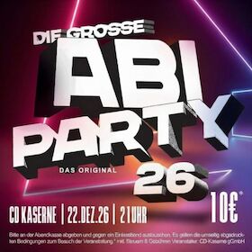 Bild: Die große Abi-Party 2026 - Das Original