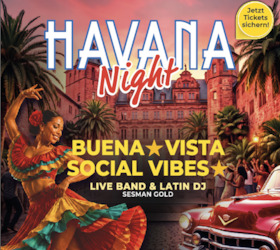 Bild: Havana Night - Ein Abend wie in Kuba-Weltmusiker live, Havana Bar und Zigarrenlounge