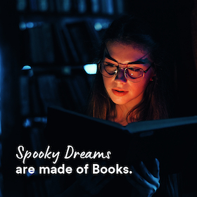 Bild: Übernachte in unserer Buchhandlung in der Halloween Nacht