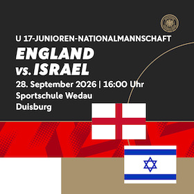 Bild: England - Israel