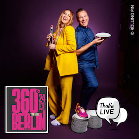 Bild: Tim & Katharina Raue im Gespräch zu "360° BERLIN"