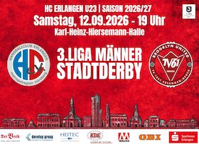 Bild: HC Erlangen U23 gegen TV Erlangen-Bruck