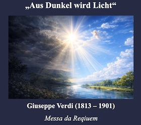 Bild: Giuseppe Verdi Messa da Requiem - Musik-Verein Oelde - Universitätschor Münster - Philharmonie Herford - Gesamtleitung Volker Hagemann