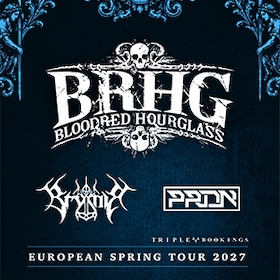 Bild: Bloodred Hourglass - European Spring Tour 2027