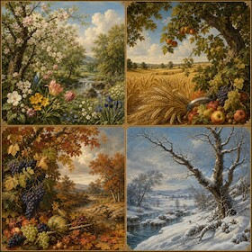 Bild: Joseph Haydn – Die Jahreszeiten - Adamsone, Stier, Winckhler, Mattes, Danish Philharmonic Orchestra