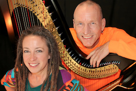 Bild: Jeanine Vahldiek Band - Gute Laune Tour - Die Band mit der Harfe