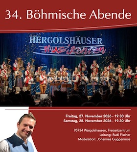 Bild: Böhmischer Abend der Hergolshäuser Musikanten - Das Original