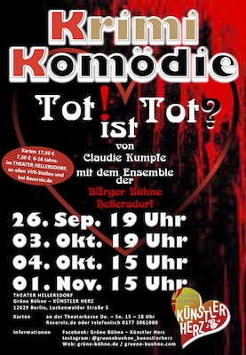 Bild: Tot ist Tot - Kriminalkomödie - Krimikomödie