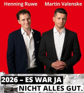Bild: Ruwe & Valenske - Jahresrückblick 2026 - es war ja nicht alles gut