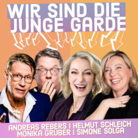 Bild: Monika Gruber, Helmut Schleich, Andreas Rebers & Simone Solga - „Gemischtes Doppel- Die jungen Wilden“