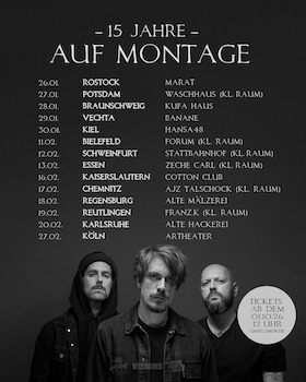 FJØRT - 15 JAHRE AUF MONTAGE