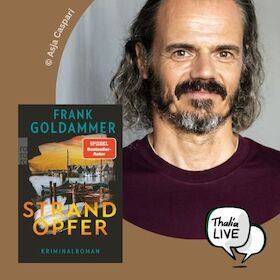Bild: Frank Goldammer liest „Strandopfer“