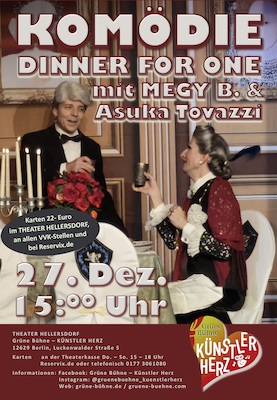 Bild: Dinner for One... und das grausame Geheimnis!