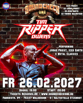 Bild: TIM „RIPPER“ OWENS – Judas Priest, Iced Earth & Metal Classics