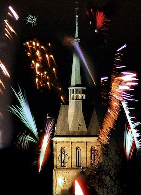 Bild: Silvestersoiree - Feuerwerk für Trompete und Orgel