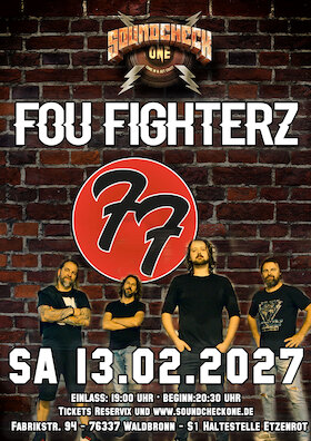 Bild: FOU FIGHTERZ – Finest Foo Fighters Tribute