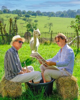 Bild: Huub Dutch Duo: Life is fine, when you're on Wäscheline