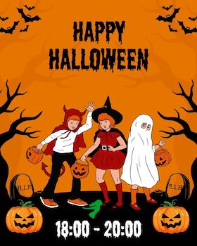 Bild: Halloween für Kids in der Buchhandlung