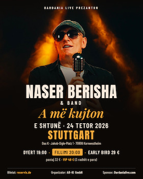 Bild: Naser Berisha & Band – A më kujton - 2026 Konzert