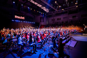Bild: Klasse:Musik-Konzert - der Bläserklassen aus der Region Süd-West