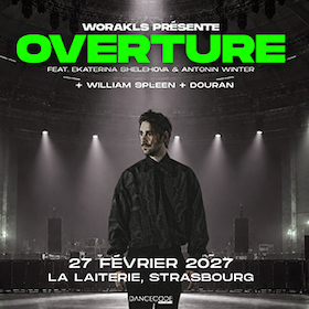 Bild: Worakls présente OVERTURE feat. Ekaterina Shelehova & Antonin Winter + Will Spleen + Douran