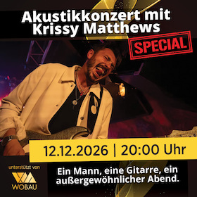Bild: Akustikkonzert mit Krissy Matthews