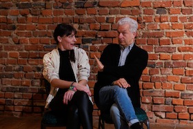 Bild: Peter Ufer und Kristina vom Dorf - Dä Saggsen sinn los
