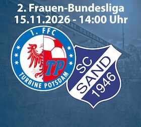 Bild: 1. FFC Turbine Potsdam - SC Sand