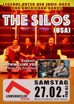 Bild: The Silos (USA) … Legende unter den Indie-Rock und Americana-Bands - support: Nothing Like You