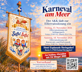 Bild: Elferratssitzung mit Schlagerparty
