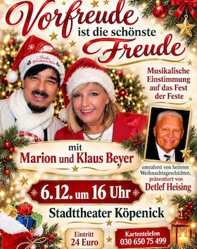 Bild: Vorfreude ist die schönste Freude - Nikolaus im Stadttheater Köpenick