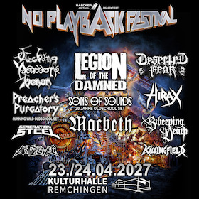 Bild: No Playback Festival 2027 - 2 Tage Festivalticket